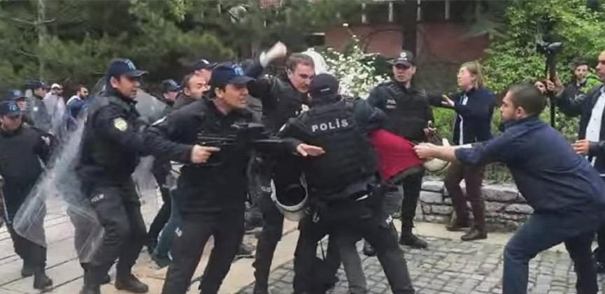 ODTÜ’de 9. Onur Yürüyüşü’ne polis saldırdı