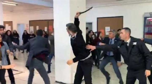 Özel güvenlik öğrencileri copladı, rektörlük öğrencilere soruşturma açtı