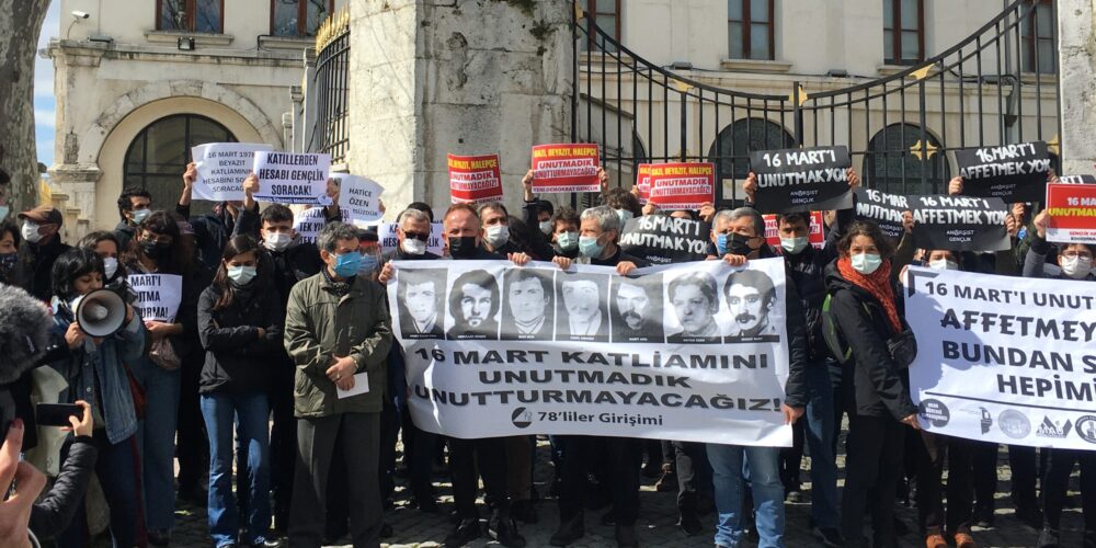Beyazıt, Halepçe Katliamını Unutmayacağız, Affetmeyeceğiz!