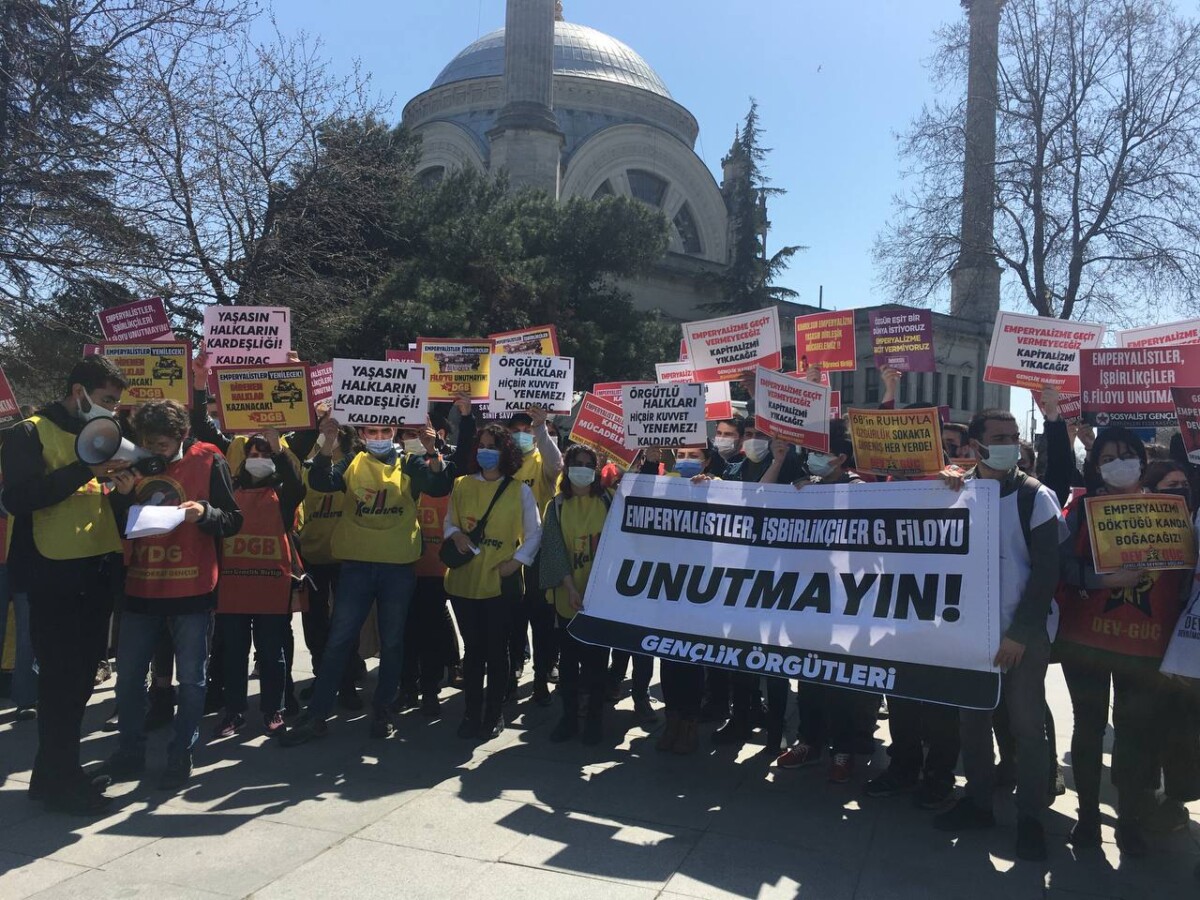 Gençlik örgütleri: Emperyalistler, işbirlikçiler 6. Filo’yu unutmayın!